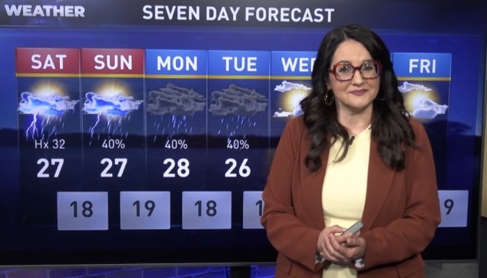 Evening weather July 25 2026