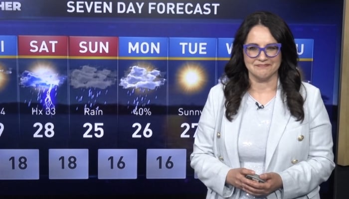 Evening weather July 31 2026