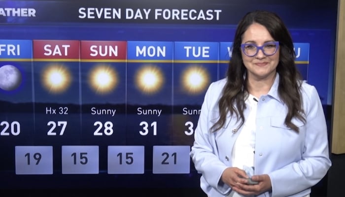 Evening weather July 10 2026