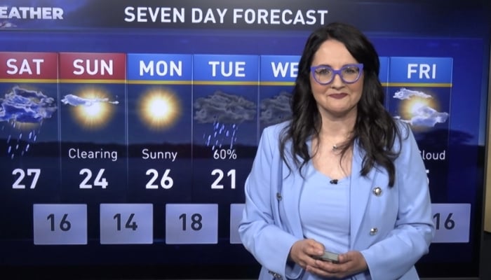 Evening weather July 18 2026