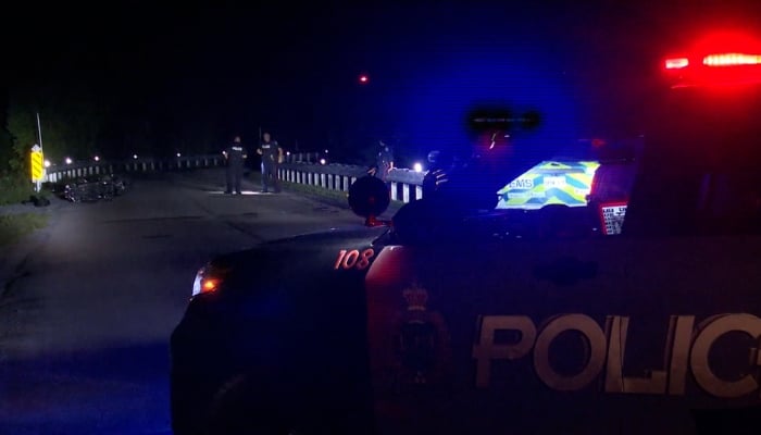 Thorold River Street motorcycle crash