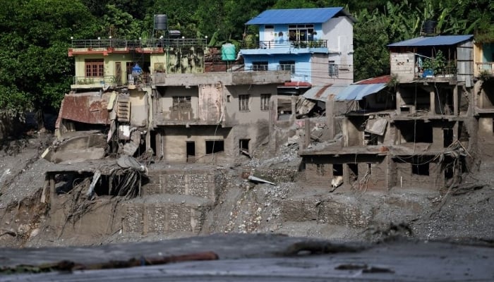 Nepal flood rescue
