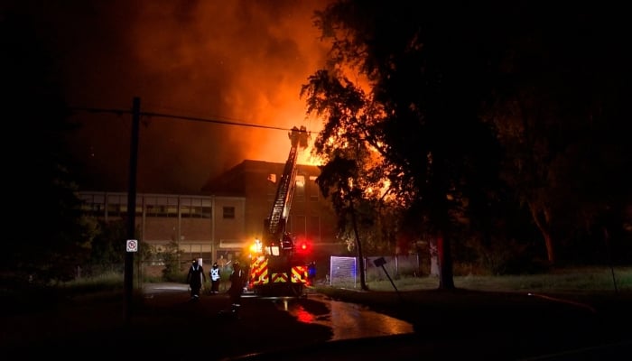 Fort Erie High School Fire