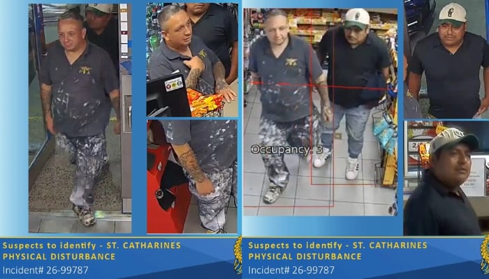 St. Catharines Physical Disturbance Suspects
