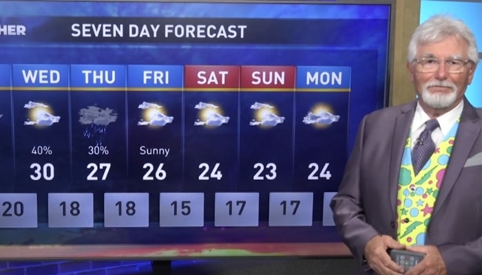 Evening weather aug 31 2026