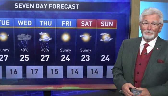 Evening weather aug 9 2026