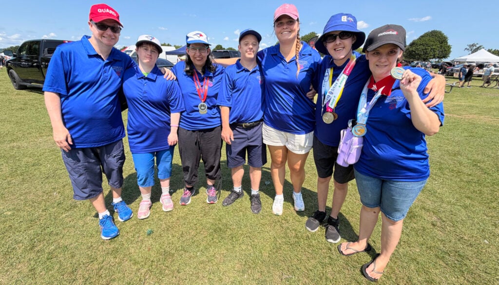Ontario Special Olympians at Cops and Rodders