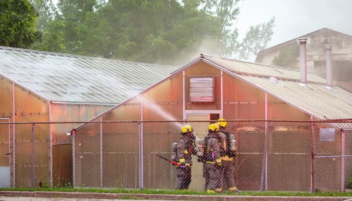 Beamsville high school fire