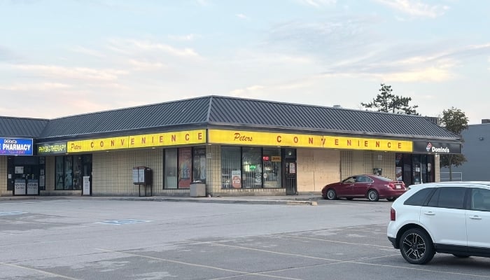 Hamilton convenience store crash