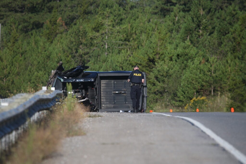Hwy 58A collision