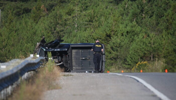 Hwy 58A collision