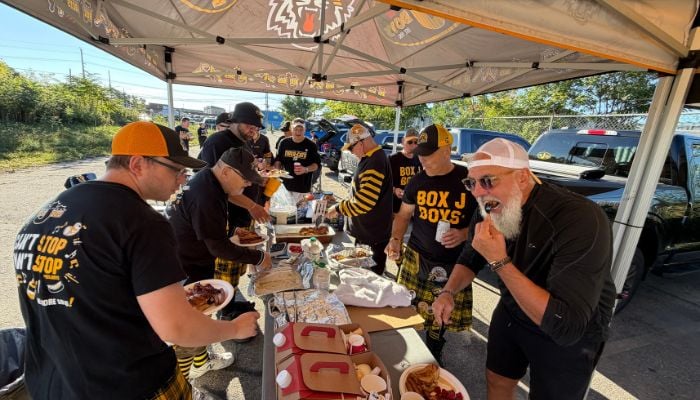 Labour Day Classic tailgate