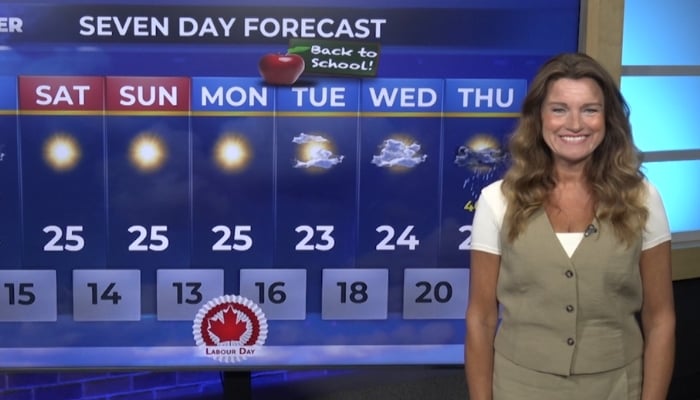 Evening weather sep 3 2026