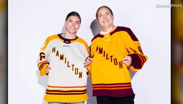 PWHL Hamilton jersey