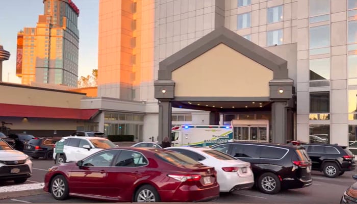 Niagara Falls hotel parking lot assault