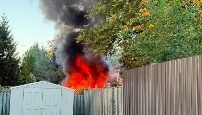 Springside Drive fire