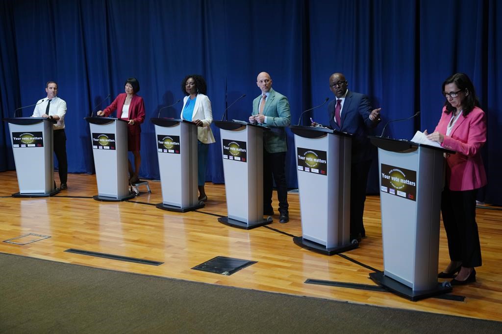 A look at the seven candidates leading the race to be Toronto’s next mayor
