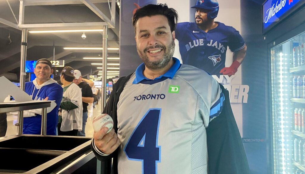 springer home run ball caught
