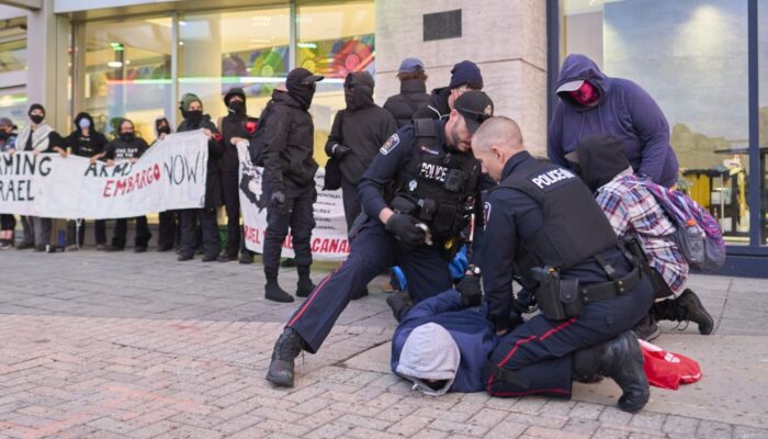 London pro-Palestinian protest